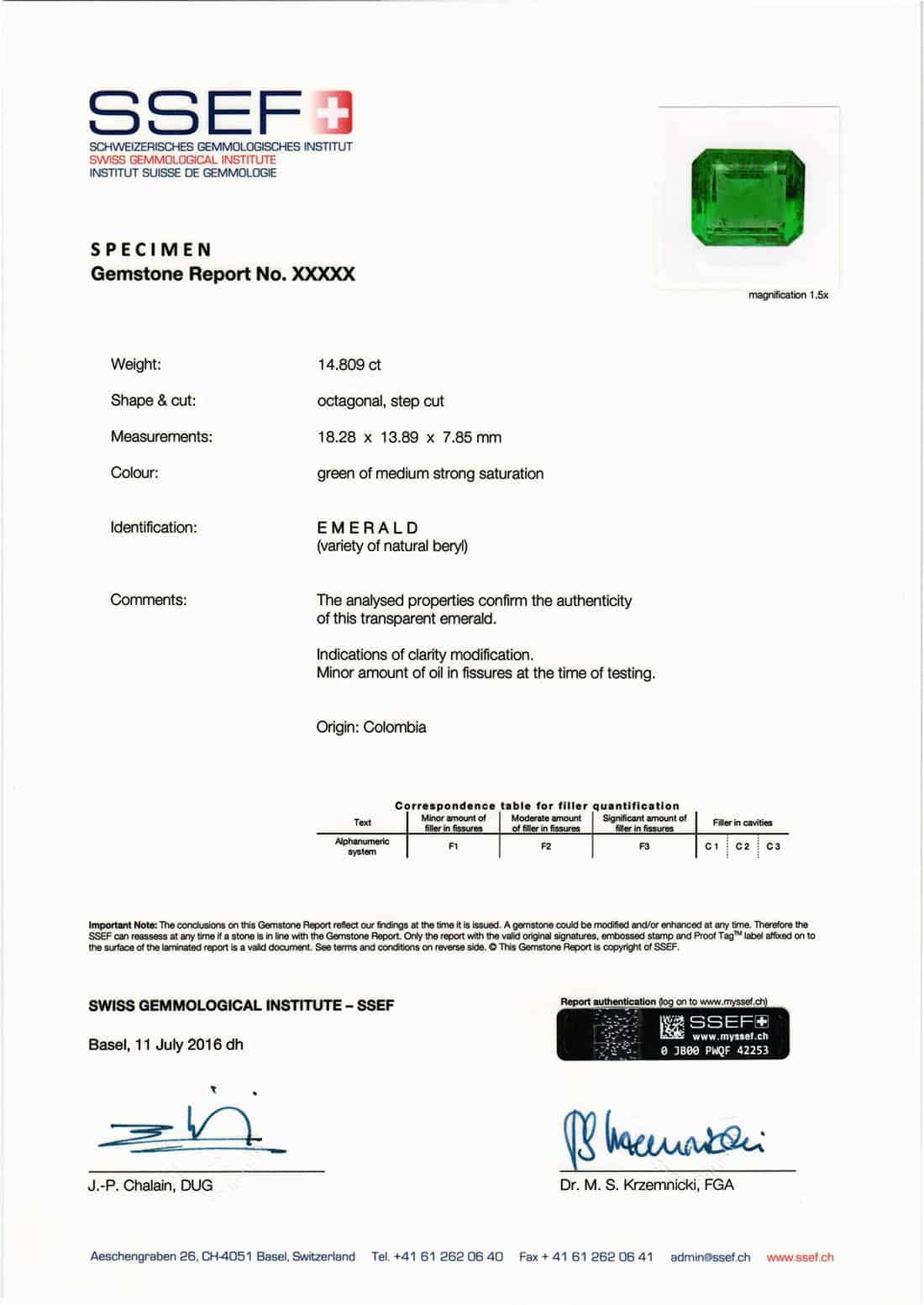 Emeralds and the Saga of Cleaning and Filling Fissures - SSEF