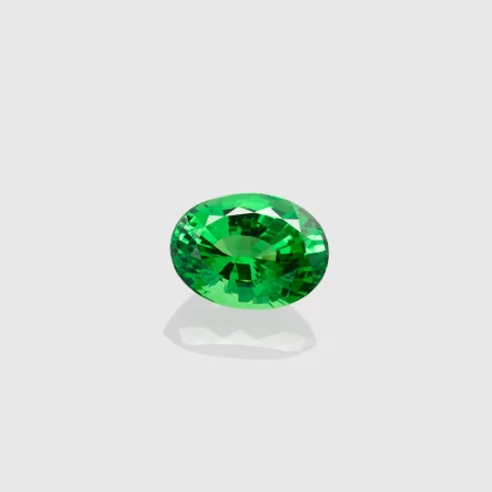 Tsavorite garnet from East Africa